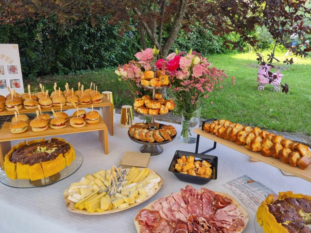 Buffet baptême Provence traiteur événements familiaux
