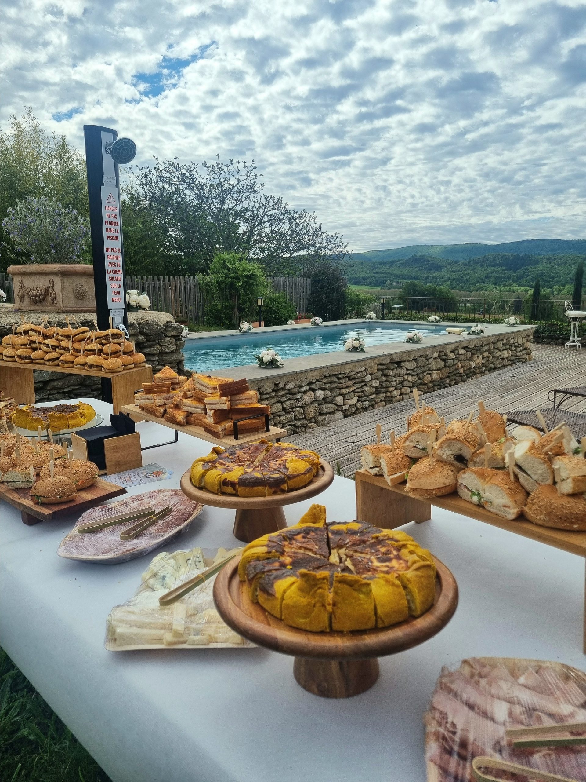 Buffet événement familial Provence traiteur Manosque