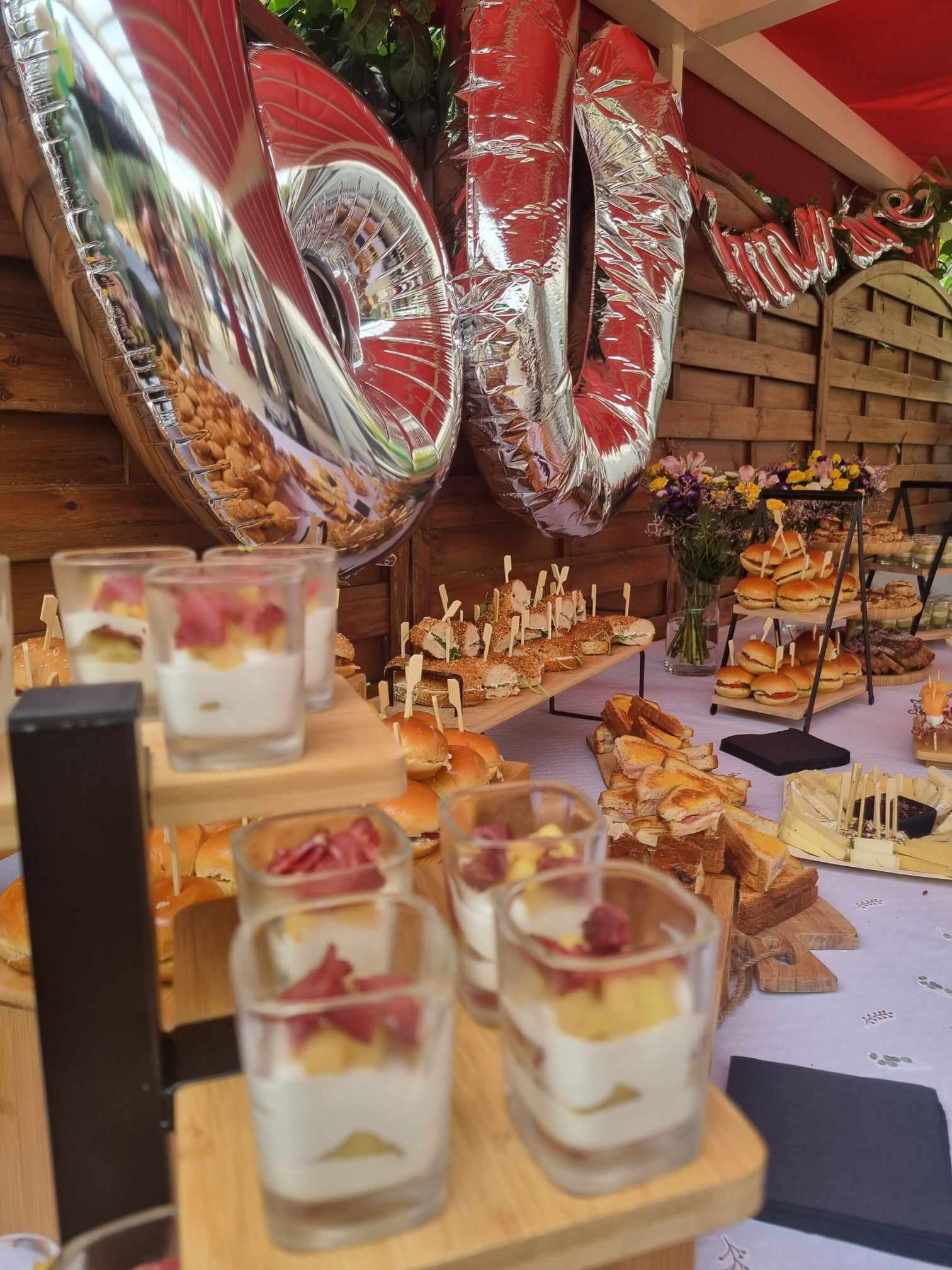 Buffet anniversaire en Provence traiteur Manosque